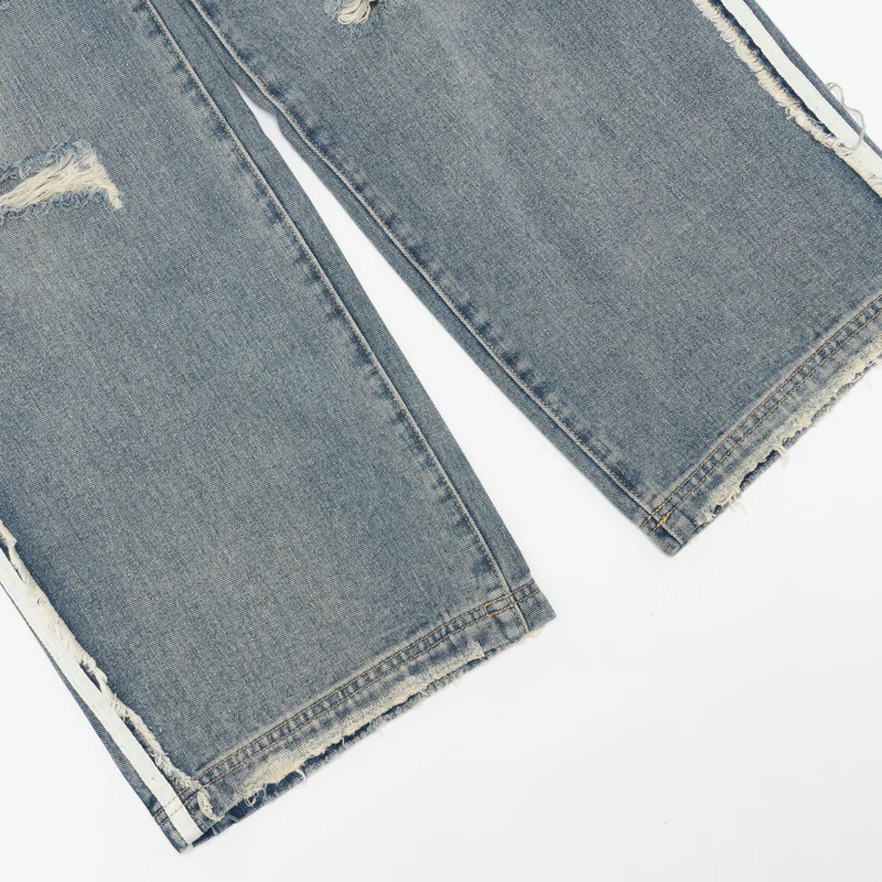 Silhouette Blue Jeans Custom Fading Stripe Jeans